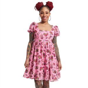 Sourpuss - Country Queen - Cream Puff Dress - 2X - XXL